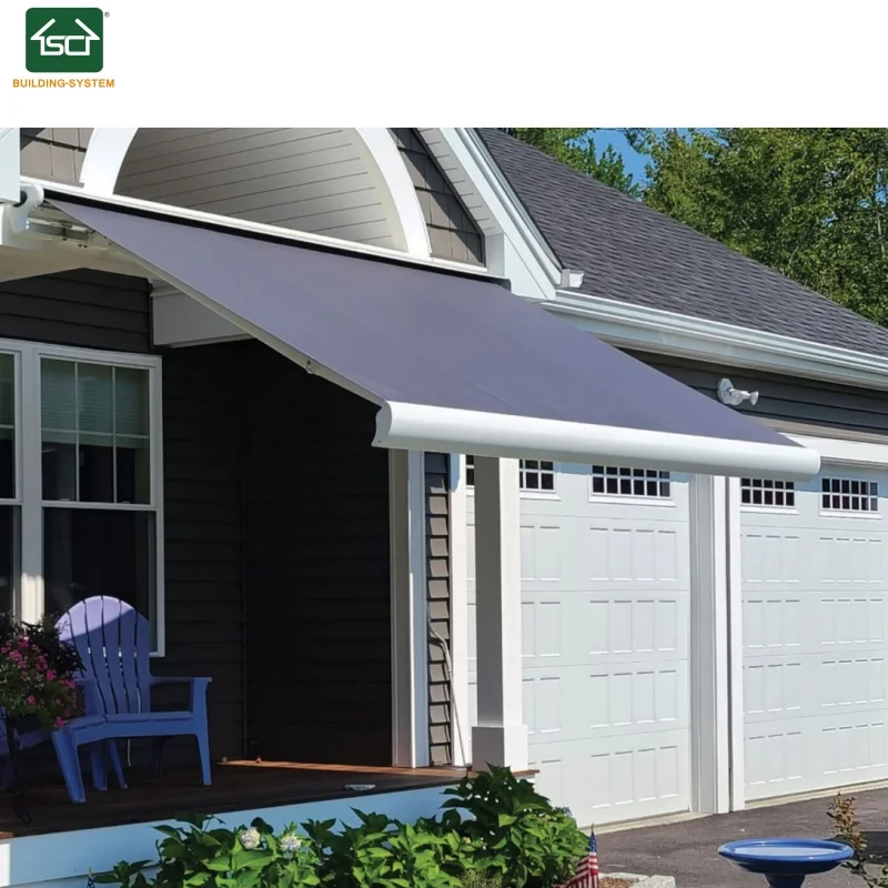 CE Approved Full Cassette Retractable Awning Custom retractable awning Customizable awning outdoor full cassette motorized