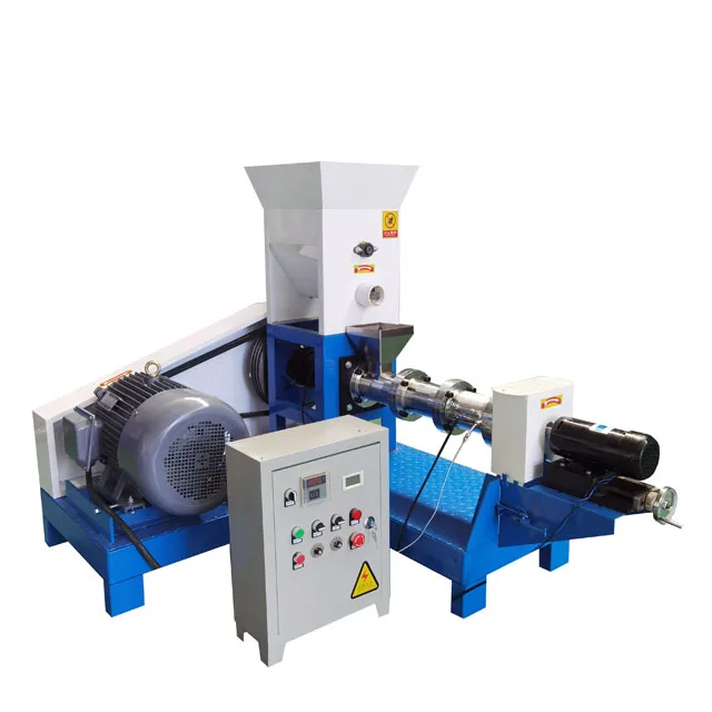 Fish Food Manufacturing Machine Pet Feed Floating Fish Feed Mill Pellet Extruder Making Machine