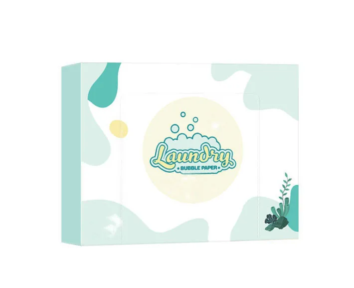 Eco-friendly Biodegradable Laundry Detergent Sheet Laundry tablet