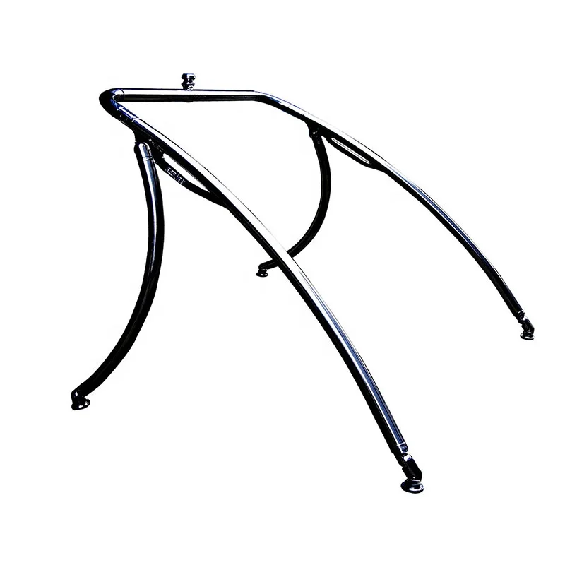 Reborn Elevate Boat Wakeboard Tower Glossy Black Aluminum Tower