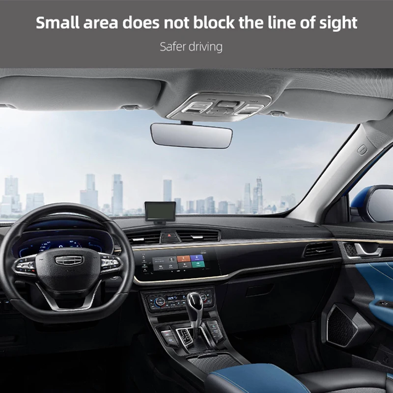 12v voltage dull night vision 4.3 Inch Rear View Tft Lcd Color HD waterproof IP68 car display