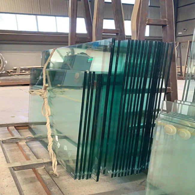 6mm 8mm 10m 12mm thickness PVB SGP clear tempered laminated glass for building CE SGCC Certificate price