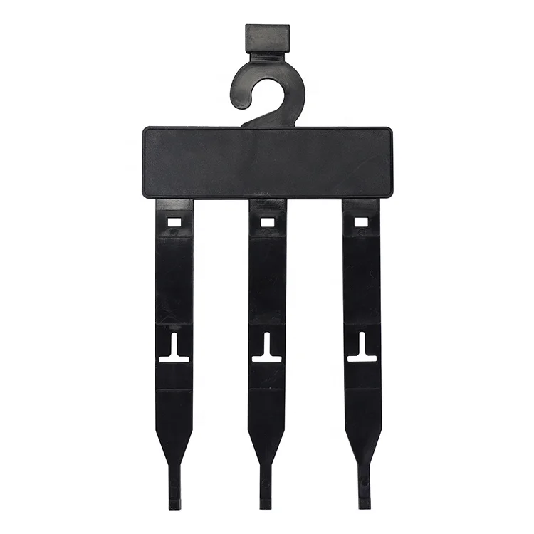 Вешалка для демонстрации ремней, вешалка для витрин, вешалка для розничной продажи, вешалка с шелковым принтом и логотипом на заказ, пластиковые вешалки для водителей