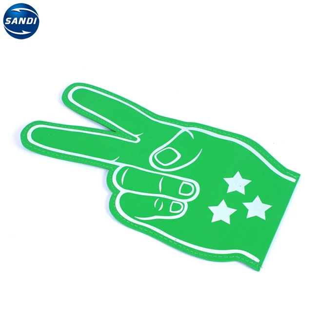 
Promotional custom EVA cheering giant foam middle finger 