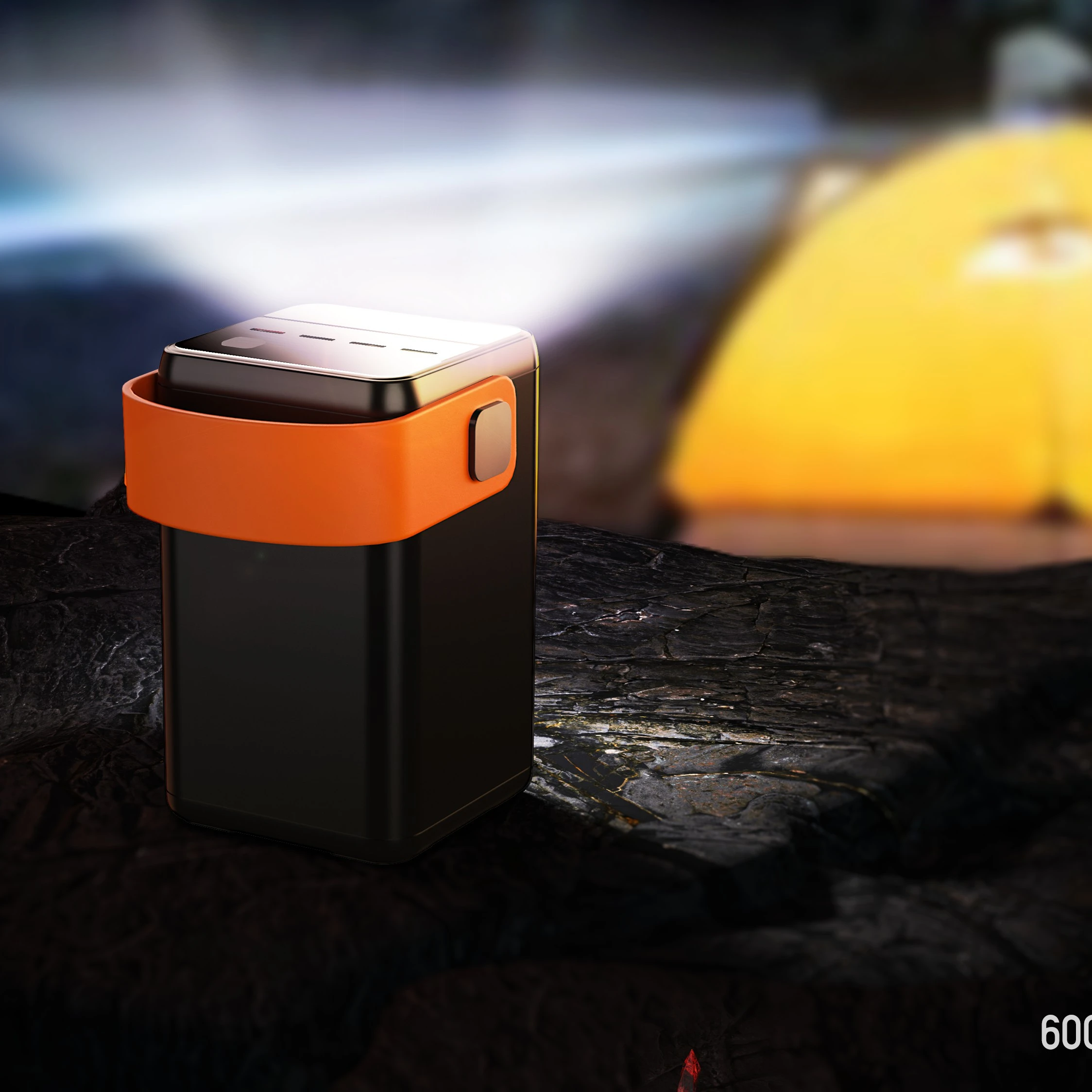 2023 china factory large capacity 60000mah Power Bank PD65W Fast Charger Laptop Power Station With LCD Display External Battery