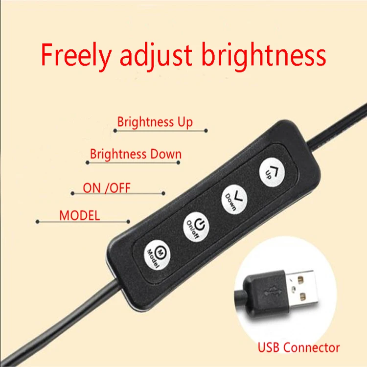 10 Inch  26 cm Make Up Photography LED Ring Light With  Remote Tipod