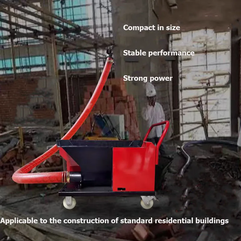 Small secondary structure feeding machine Concrete secondary structure loading machine Concrete mixer cement mortar