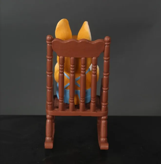 Creative lovely rabbit doll resin handicrafts