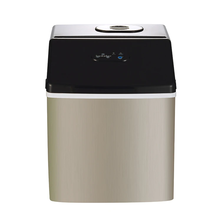 Commercial mini ice maker portable silicon Mini household milk Tea shop dormitory full automatic ice cube maker