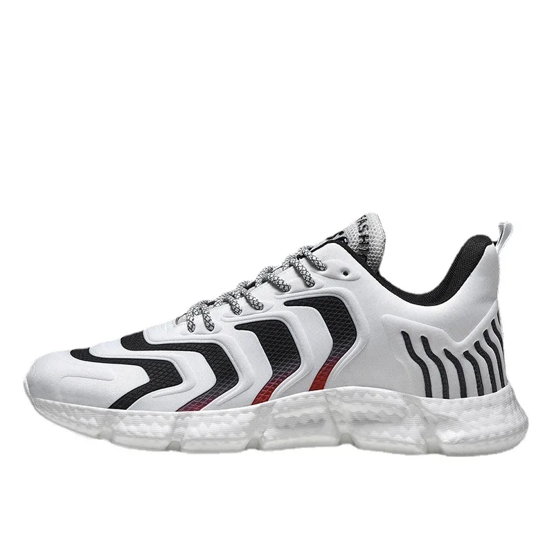 2021  OEM China Cheap Factory Shoes Wholesale Men Breathable  sneaker Sports Casual Stock Shoes Men