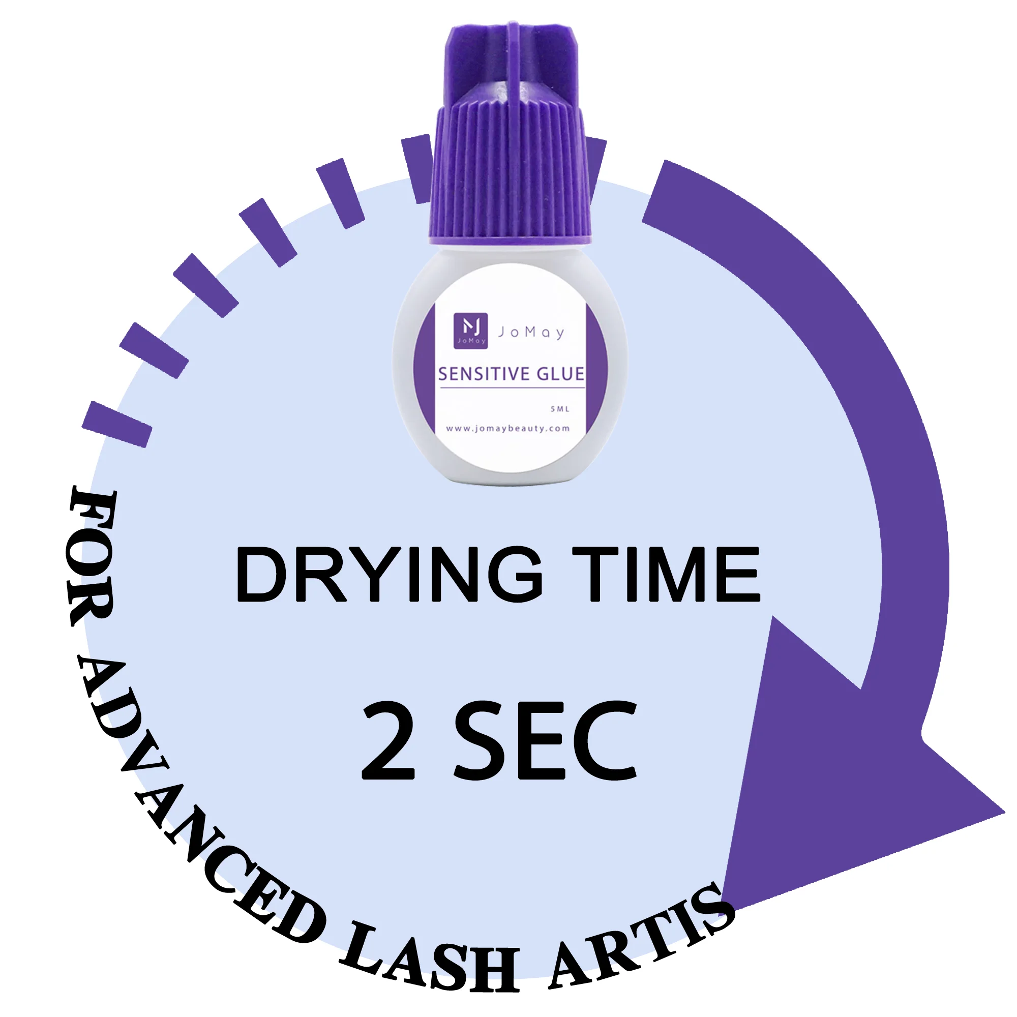 high humidity lash glue latex free lash korea eyelash  waterproof eyelash