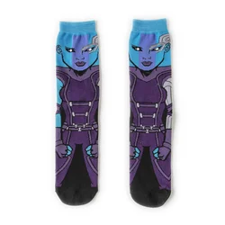 Quentin Dropshipping 2022 Hot New Anime Socks Cartoon Super Hero Socks Cotton Breathable Men Knitting Socks