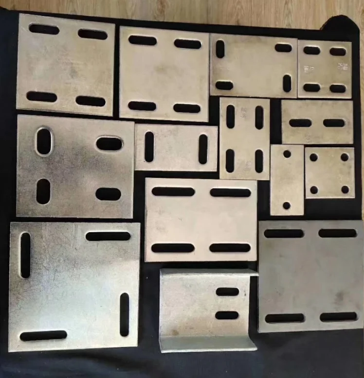 Supplier Wholesale Q235B Embedded Carbon Steel Base Plate Steel Embedded Parts Steel Plate for Curtain Wall