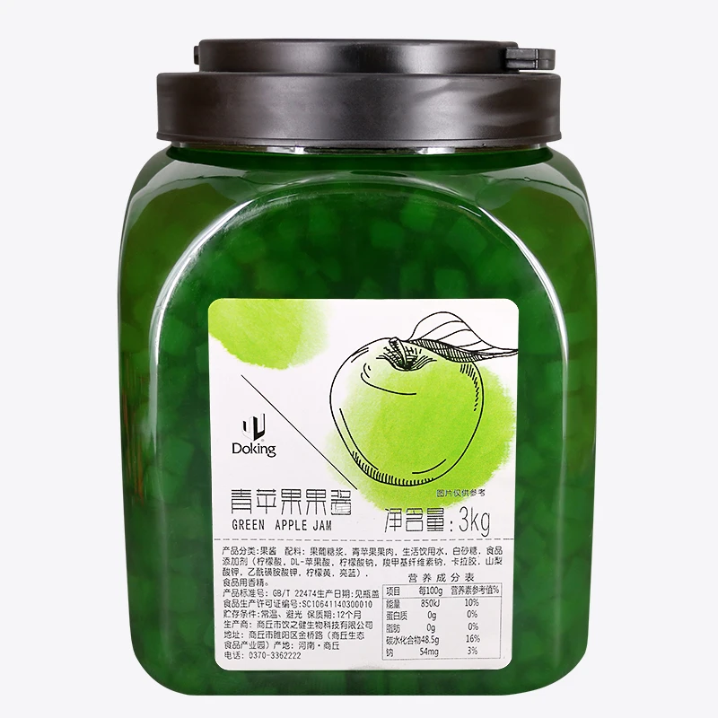 
Doking high-quality 3kg multi-fruity apple pekmez jam 