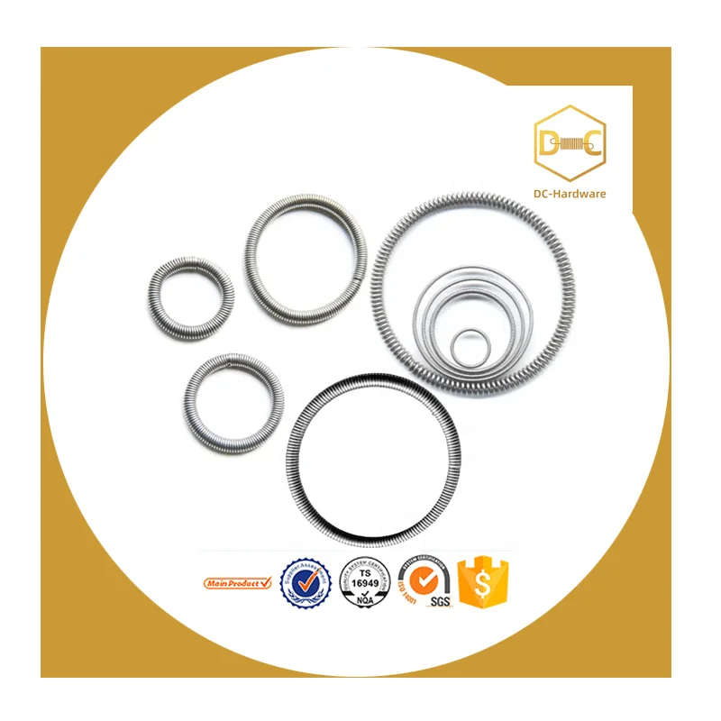 Elastic Stainless Steel Coil Frameless Circle Garter Oil Seal spring