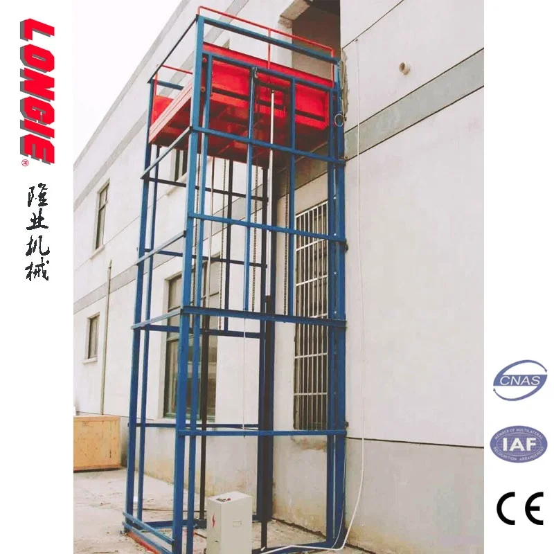 
LISJD1.0-4.5 Material lifting expert Hydraulic Vertical Warehouse goods Lift 