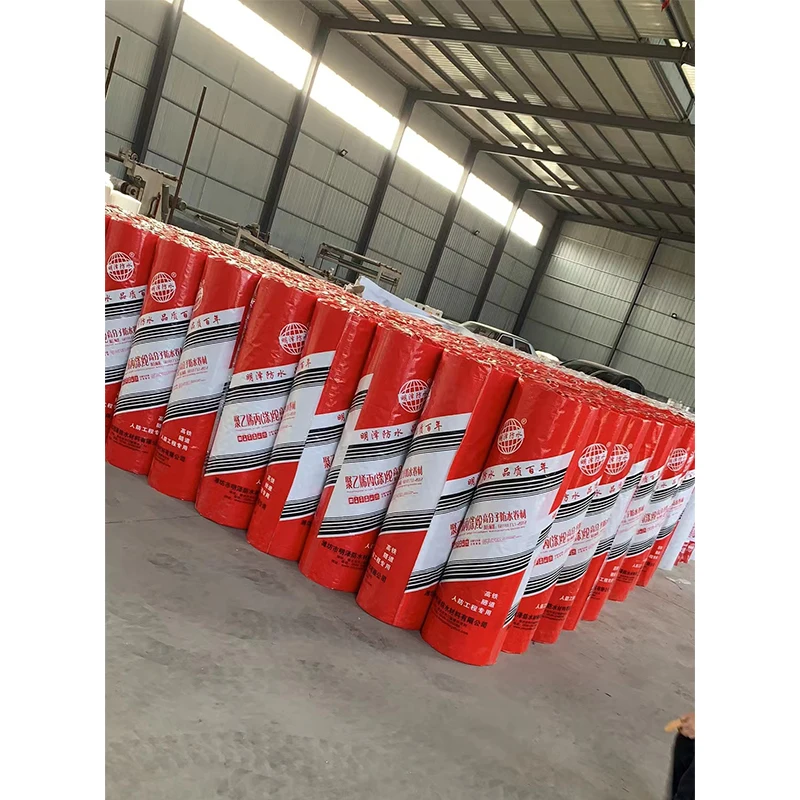 Roofing Materials Polyethylene Polypropylene Fiber Composite Waterproof Roofing Membrane For Foor