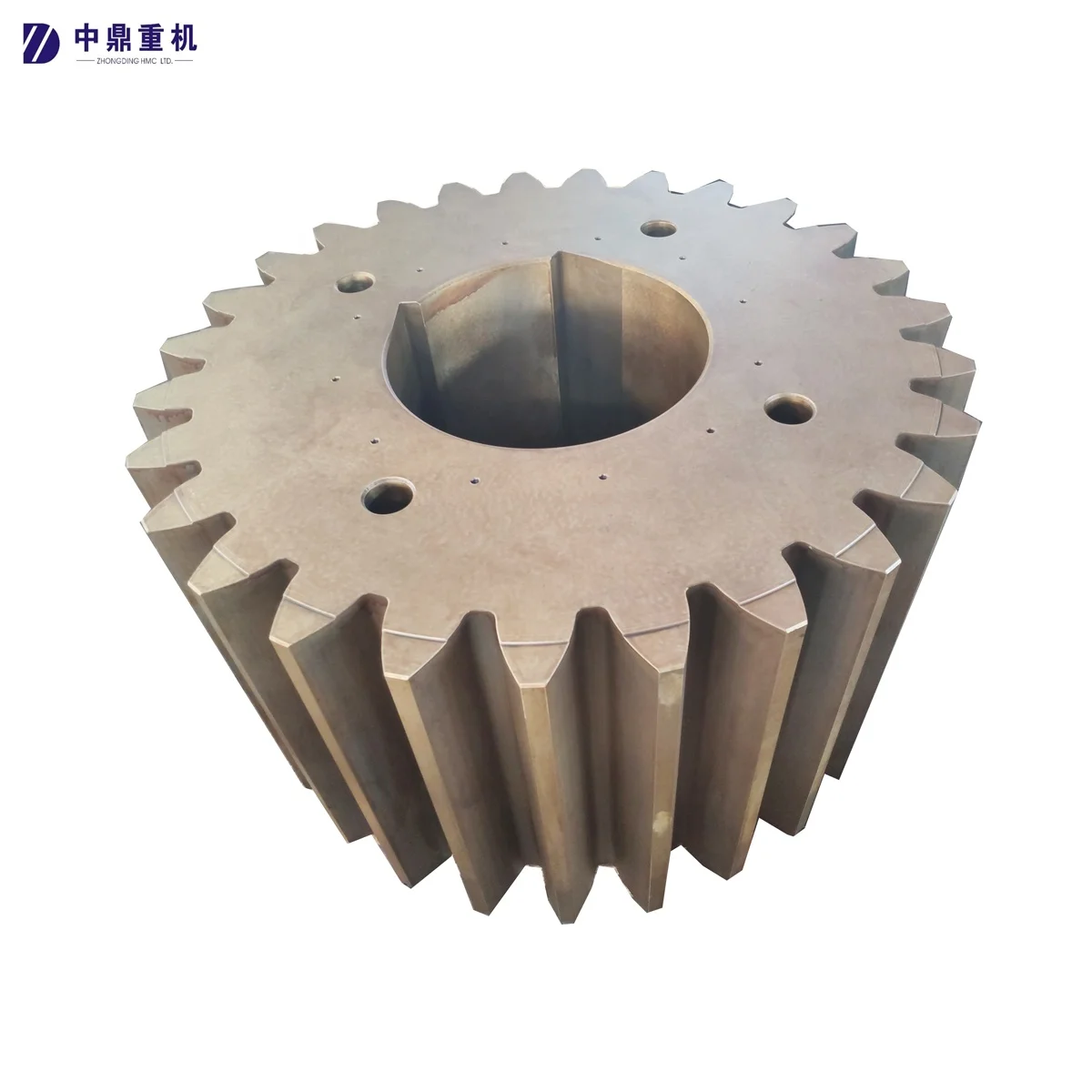 Токарный станок с ЧПУ, кованая сталь, зубчатая шестерня, вращающаяся печь, OEM зубчатая шестерня, цементная мельница, кованая стальная зубчатая шестерня