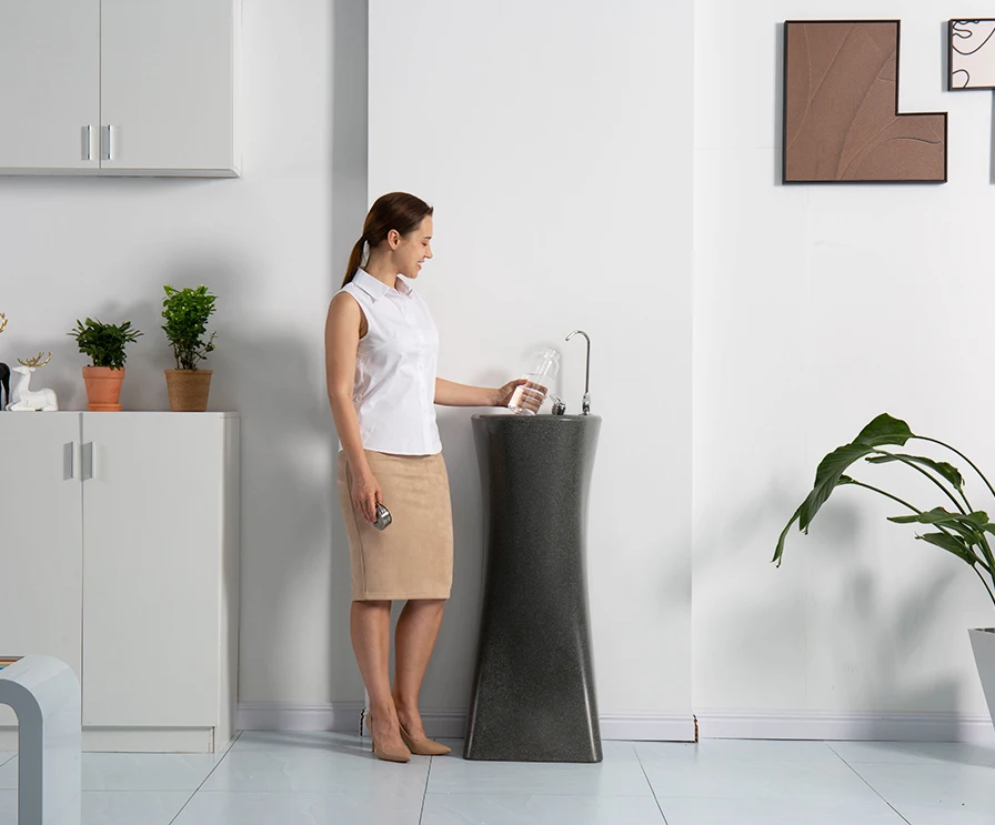 Customized NOWTECH Public HDPE Purifier Water Drinking Fountain With Water Cooler for restaurant