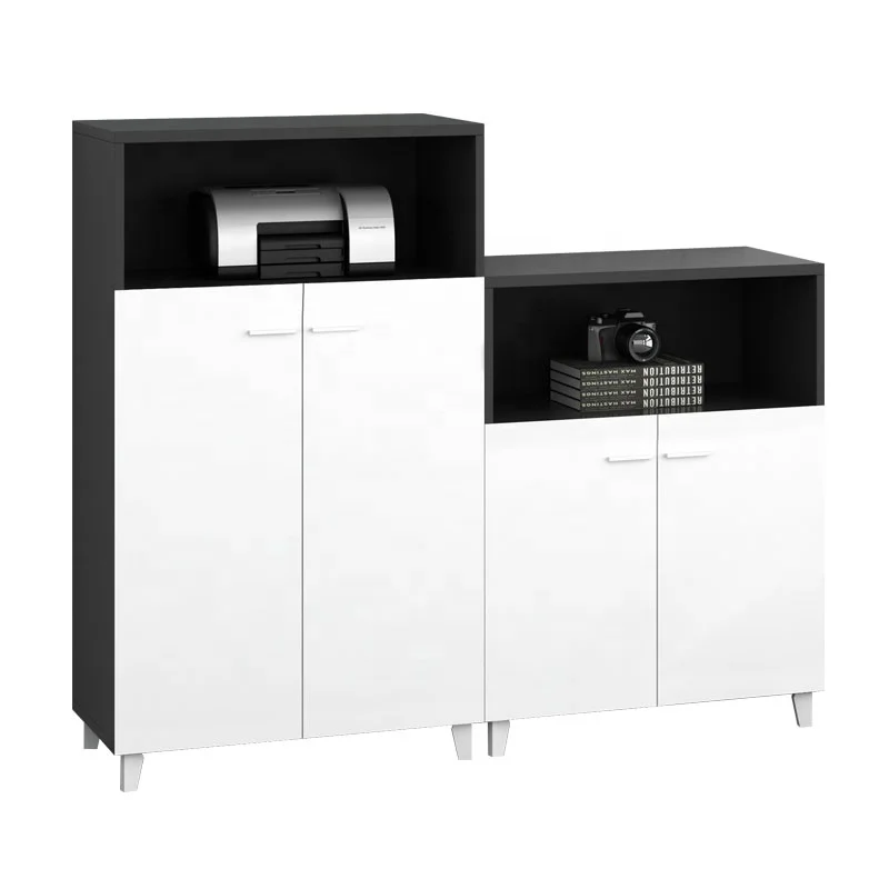 White Customized Office Movable office file cabinet drawer funiture metal file cabinets office