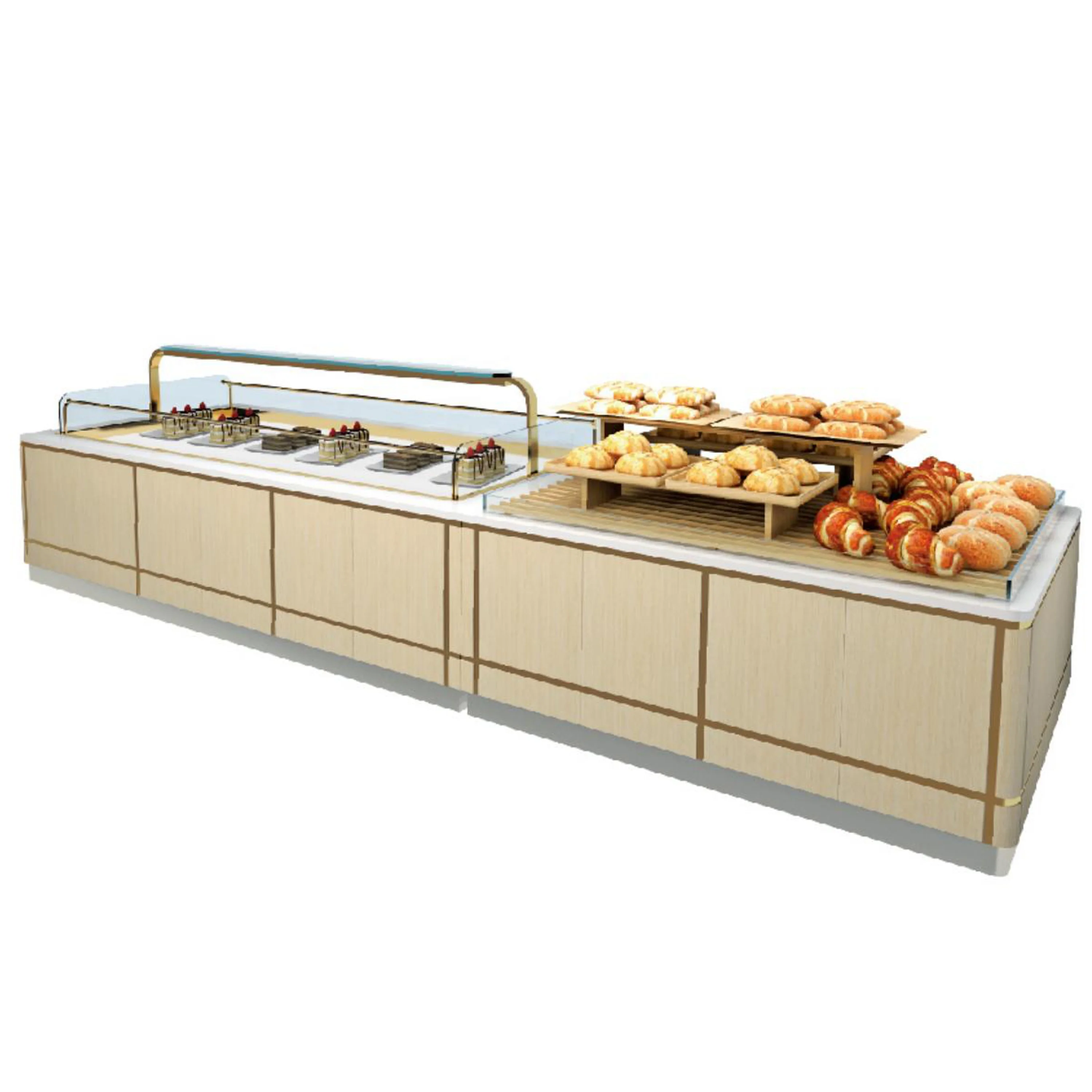 Коммерческий центральный шкаф для торта витрина выпечки хлеба деревянные витринные шкафы