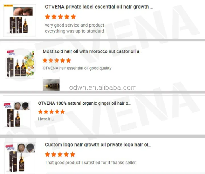 Private Label Organic Anti-Hair Loss Treatment Regrowth Black Seed Extract Thicken Hair Growth Oil Serum Spray