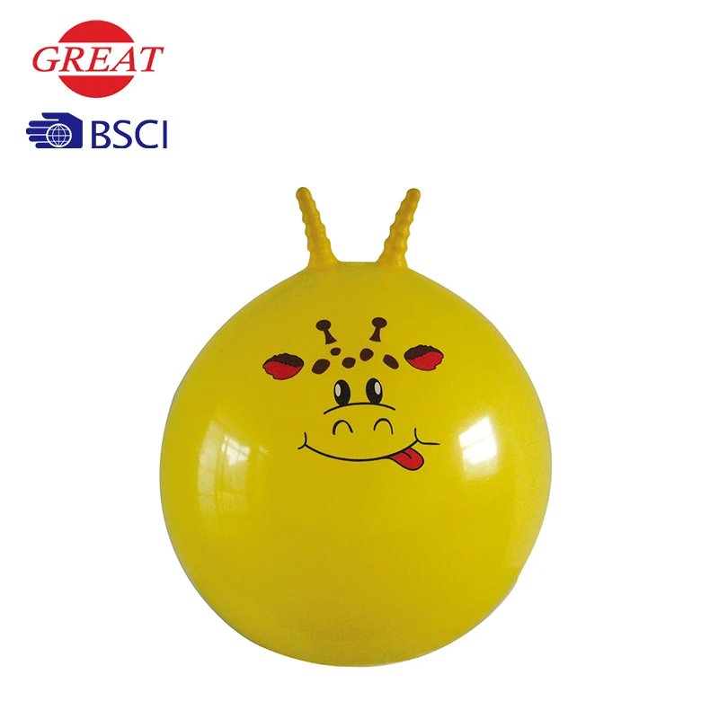 Wholesale PVC Custom Skip Jumping Ball with Pump for Children