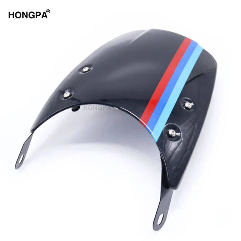  Лобовое стекло для мотоцикла HONGPA из АБС-пластика новые стойки лобового стекла cb500x cb400x 2013-2016