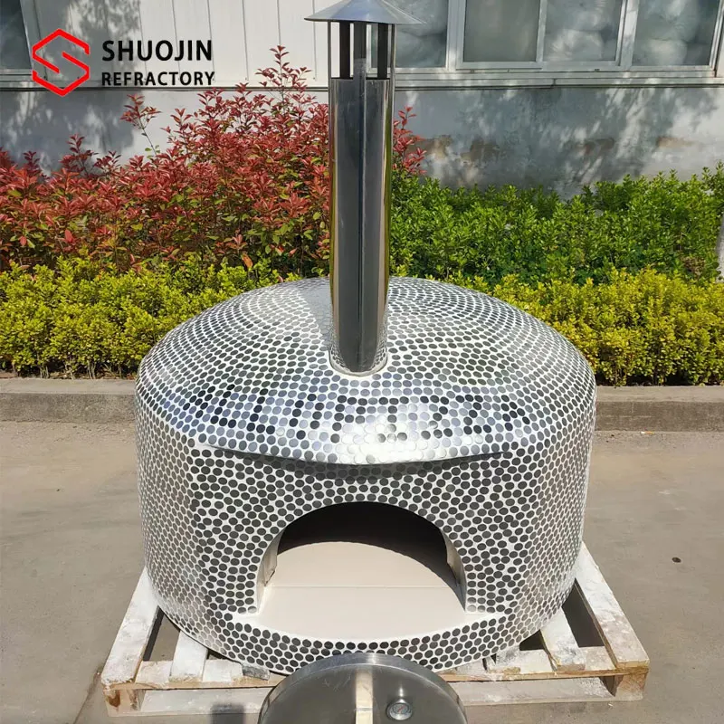 Factory Price Wood Burning Pizza Ovens Shaped like Refractory Bricks for Outdoor and Household Use