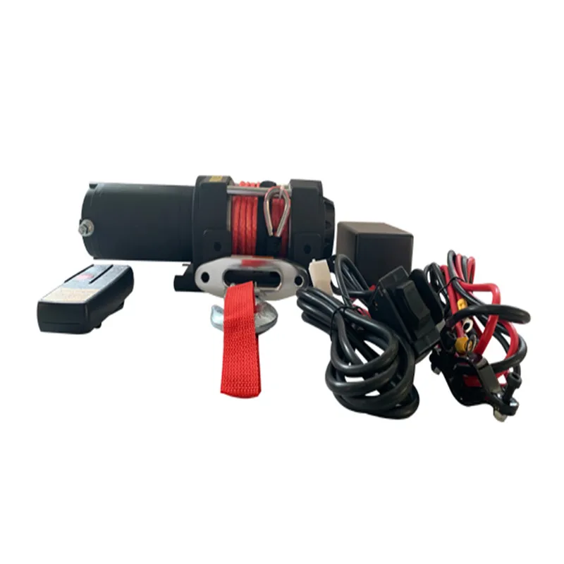 hydraulic 12v 24V  ATV and UTV 3500lbs automaic mini electric winch for pulling winch