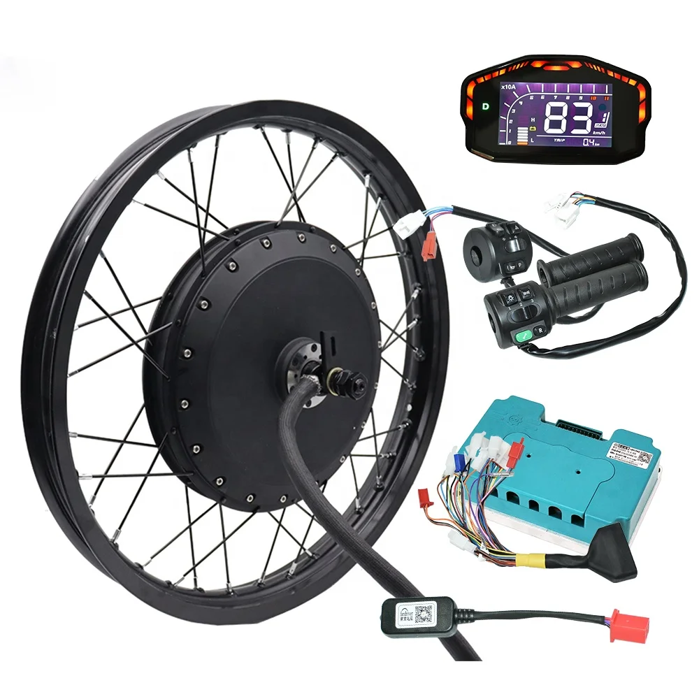 72v 8000w qs 273 electric bike hub motor racing cruiser atv hub motor kit off road 8kw motorbike e-bike kit