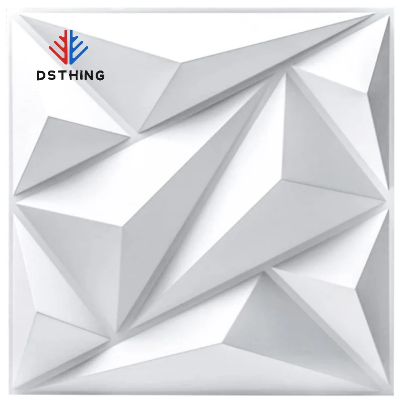 Square shape custom 3d decoration brick wall panel