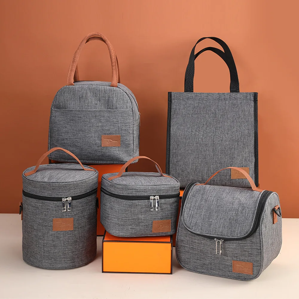 2022 Direct Selling New Thickened Aluminum Foil Lunch Bags Custom Portable Lightweight Insulated Picnic Bags