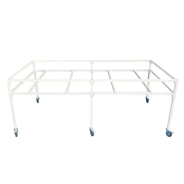 Jingyuan 4*8 Flood Table Tool-Less Light & Tray Stands Fast Fit Tray Stand Movable Hydroponic Flood Table