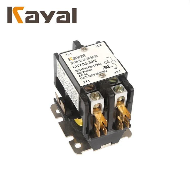KAYAL 2pole 30a dp magnetic contactor with timer