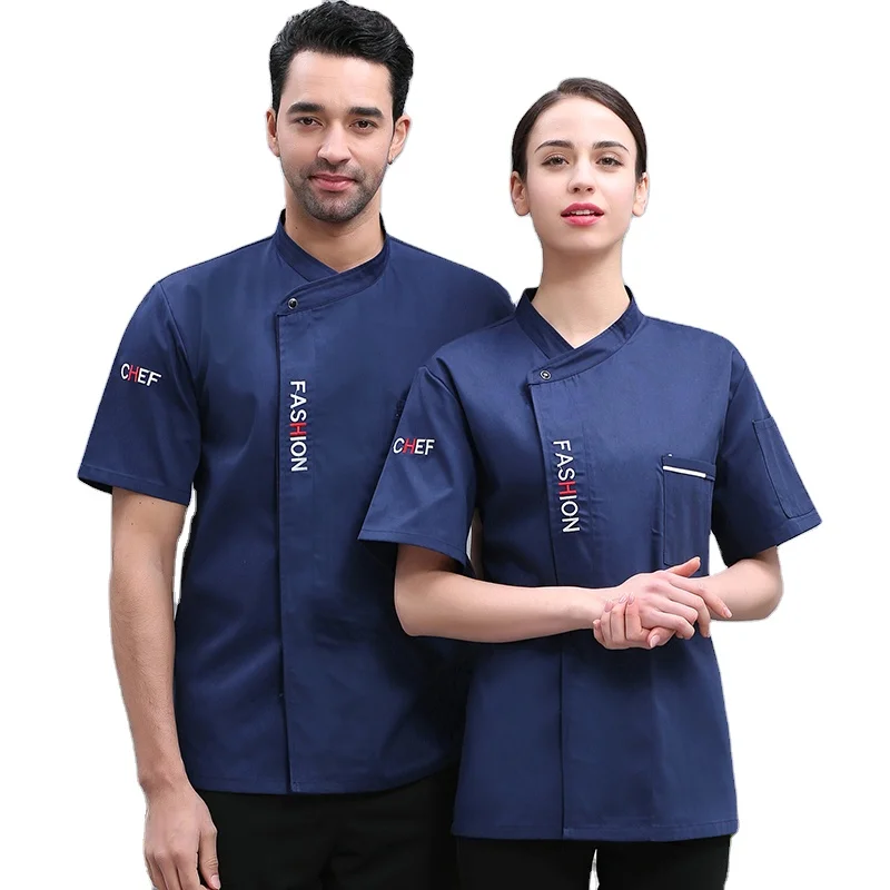 Personalized Customized Chef Jacket Hotel Kitchen Restaurant Chef Coat