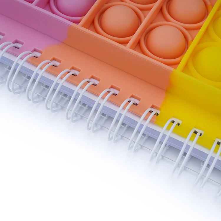 Notebooks Manufacturer Custom Printing A5 Rubber Cover Lined Spiral Journal Notebooks