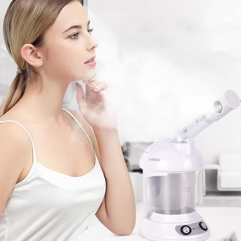 K Facial Steamer Warm Mist Humidifier for Face Deep Cleaning Hot Sale Facial Steamer Heated Humidifier Facial Moisturizer