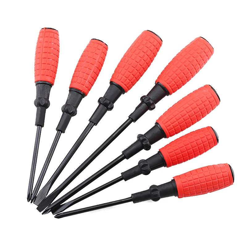 Chinese Factory Wholesale Flat Head Screwdrivers Set 3/ 5/ 6/ 8 * 75/ 100/ 125/ 150/ 200/ 300 mm with Cheap Price