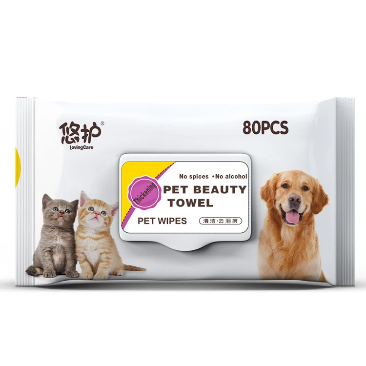 100 Hypoallergenic pet Wipes for Dogs & Cats - Biodegradable, Fragrance-Free, Deodorising Dog Wipes