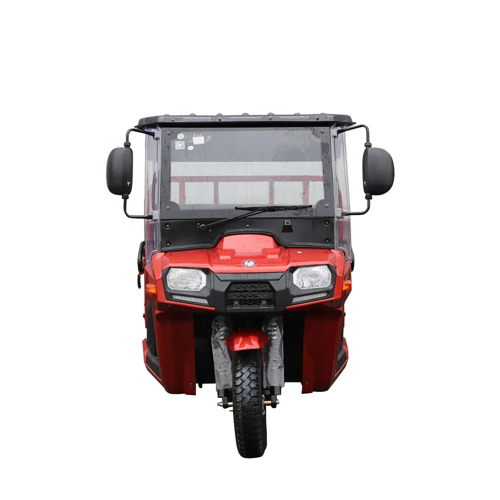  250cc motocarga con tres ruedas gasolina triciclo cabina que venta en