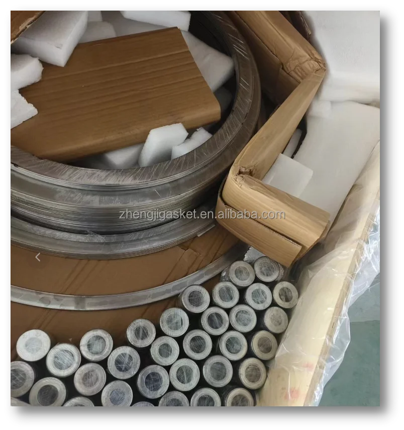 Manufacturer ss304L/ss316L Metal + Graphite Double Jacketed Gaskets