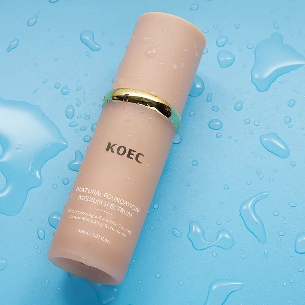 KOEC Biomimic Foundation Medium Spectrum Serum Moisturizing Skin Toning Accept Customized Private Label
