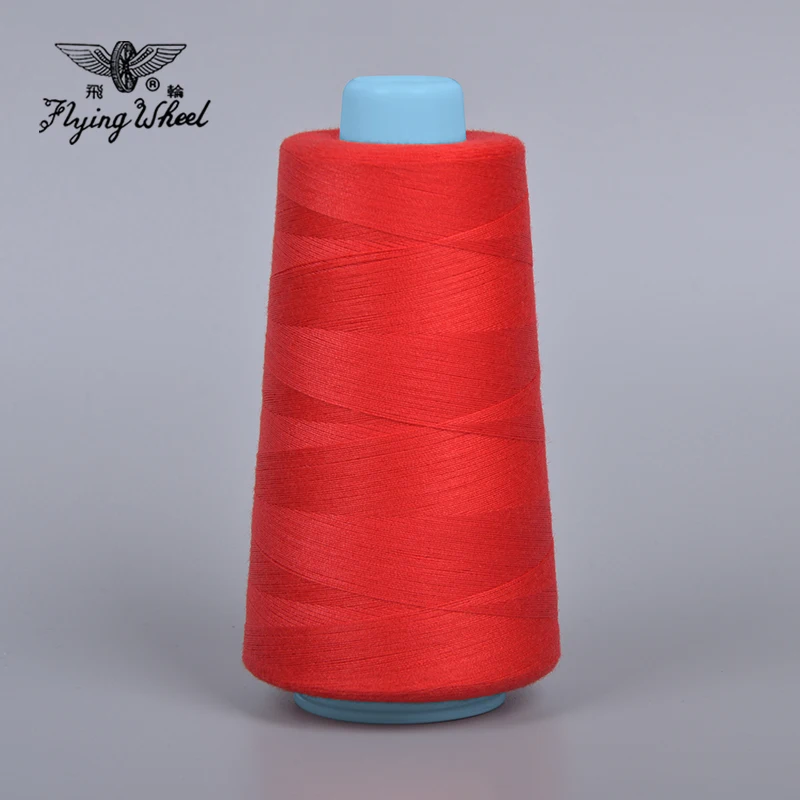 High Strength Tex240 Ticket 11 20S/9 Sewing Thread 100% Spun Polyester Sewing Thread