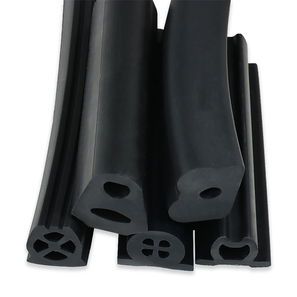 The manufacturer customized EPDM anti-collision and leak-proof sealing strip for the door of the sanitation vehicle