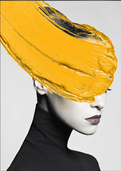 Beautiful Home Decor Woman Portrait Canvas Oil Painting