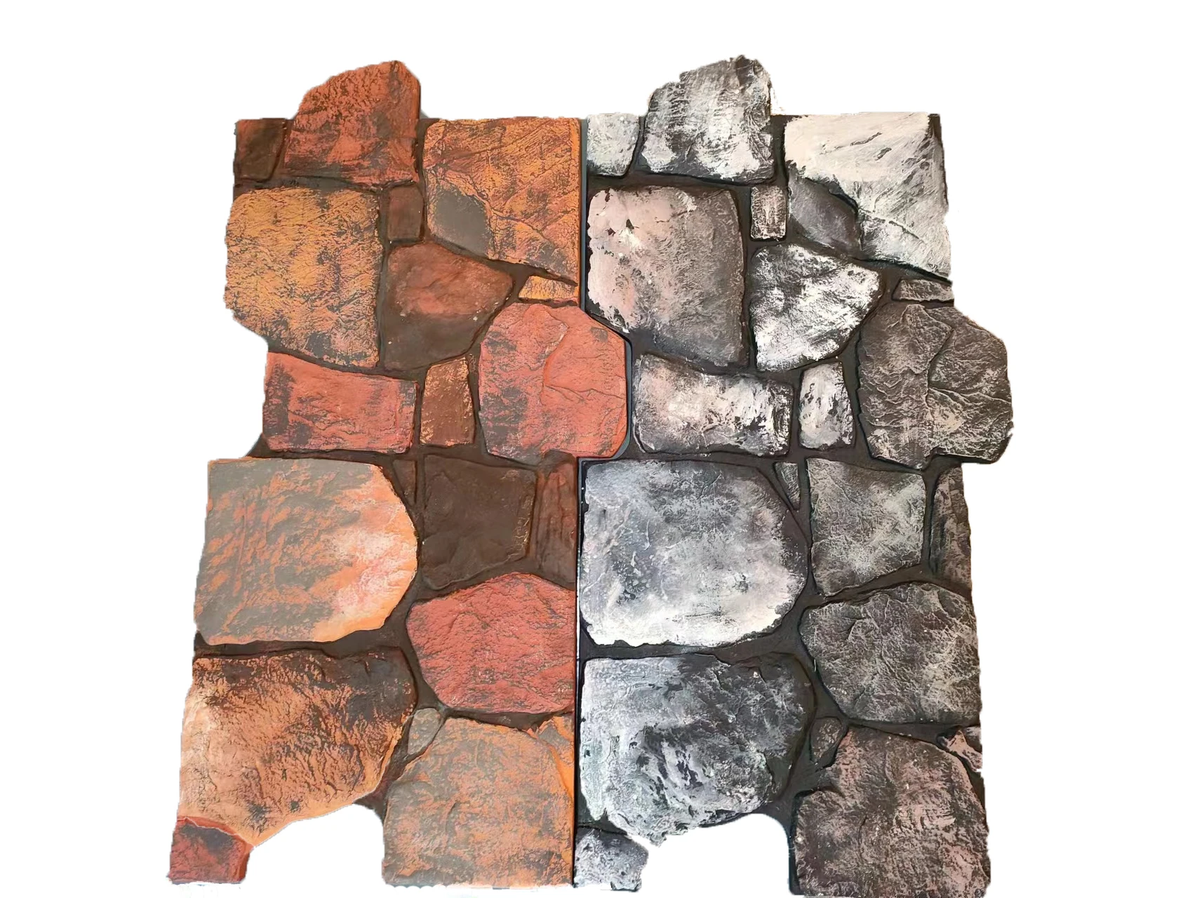 pu stone panel pu castle rock stone wall panel for exterior wall Ancient city wall cultural stone