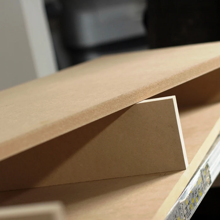 Linyi Manufacturing High Glossy Uv Mdf Board Fiberboard Wood Mdf