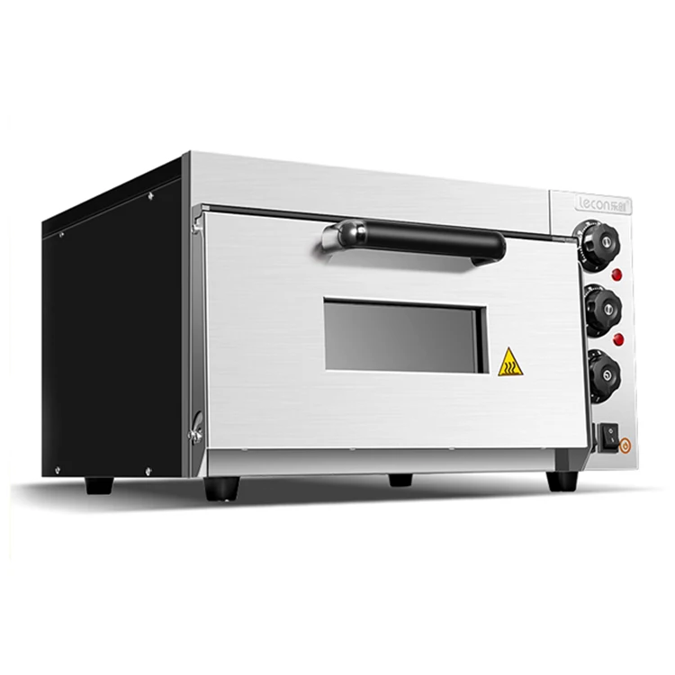 Large Capacity Pizza Oven 12 Inch Electric Oven For Pizza 300 Degrees Oven Double Deck Commercial