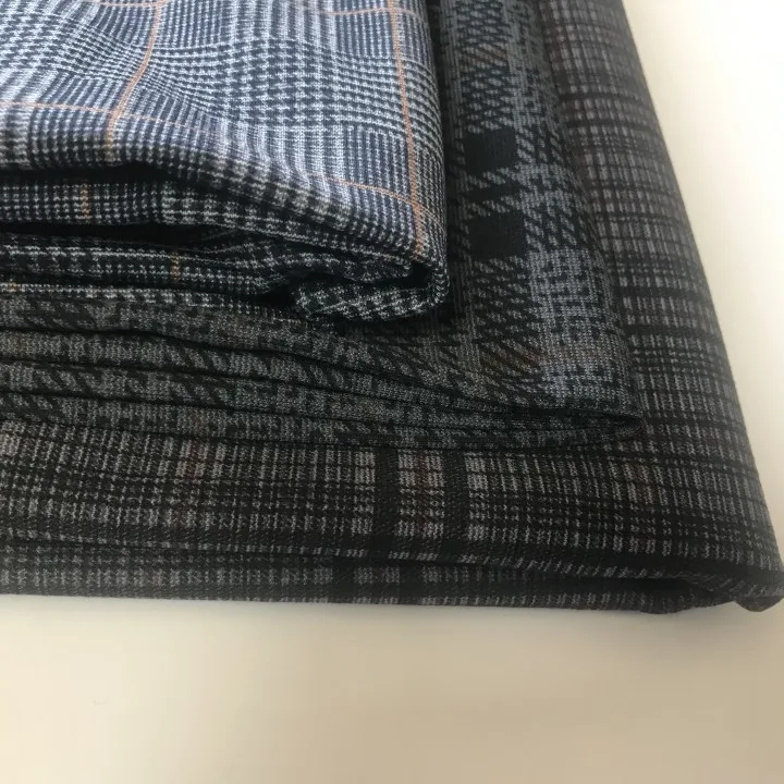 Hot Sale Wholesale 40s Viscose Poly Spandex 4 Way Stretch Fabric Ponte De Roma Fabric For Dress Pants